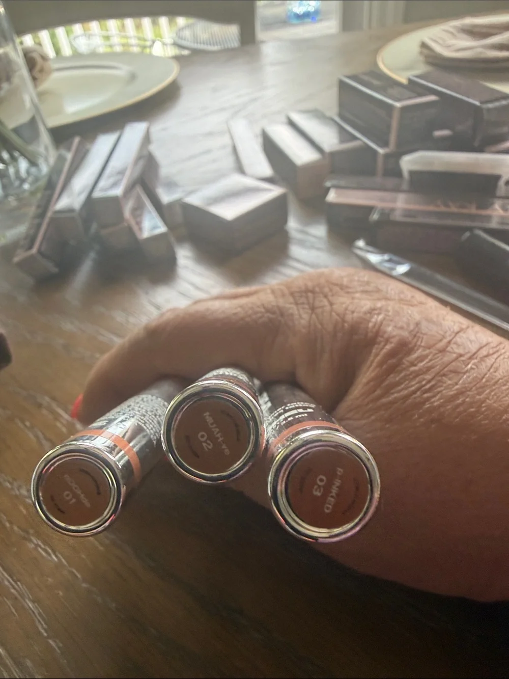 Sheer Lipstick Stick - Neutral Nude Shade. All 3 for $10